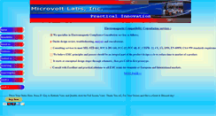 Desktop Screenshot of microvolt.com